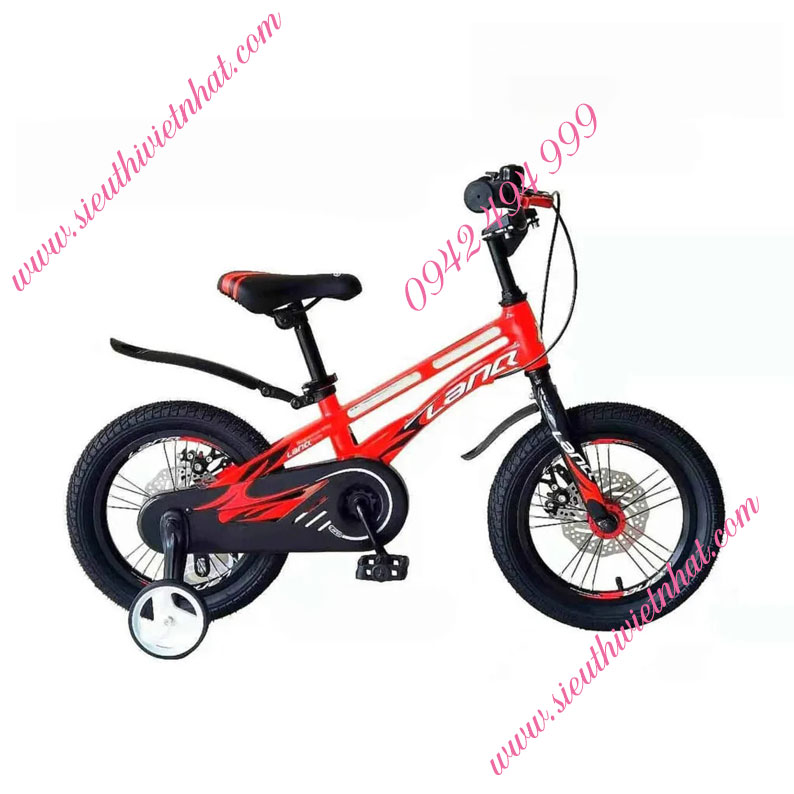 Xe Đạp Trẻ Em LanQ 80 3 Màu Xanh/ Đỏ/ Xám