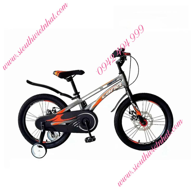 Xe Đạp Trẻ Em LanQ 80 3 Màu Xanh/ Đỏ/ Xám thumb