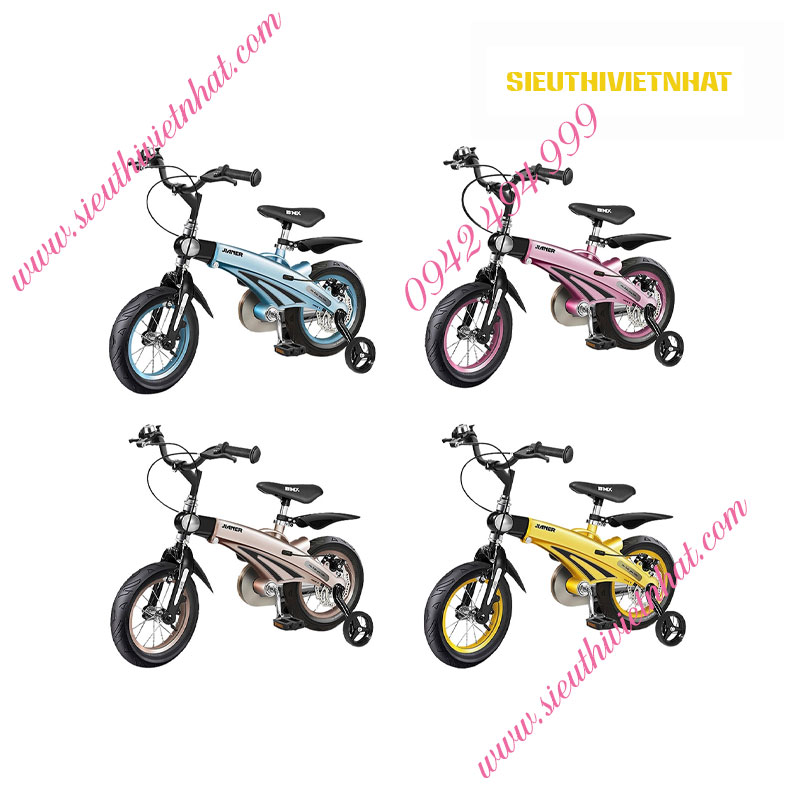 Xe Đạp Trẻ Em Jianer S1- 4 Màu Xanh/ Hồng/ Vàng/ Đồng
