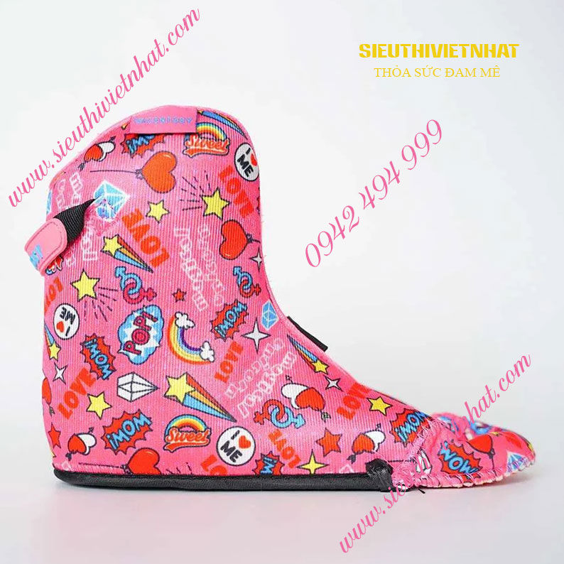 Giày Patin Trẻ Em Centosy Kid Pro 2 Màu Hồng Xanh8